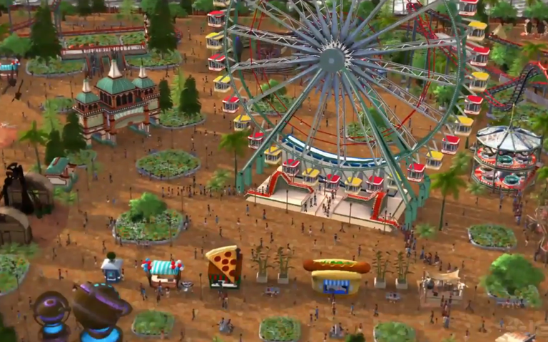 RollerCoaster Tycoon World Trailer