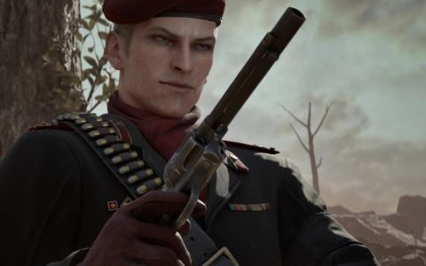 A close-up of Ocelot in Metal Gear Solid Delta: Snake Eater