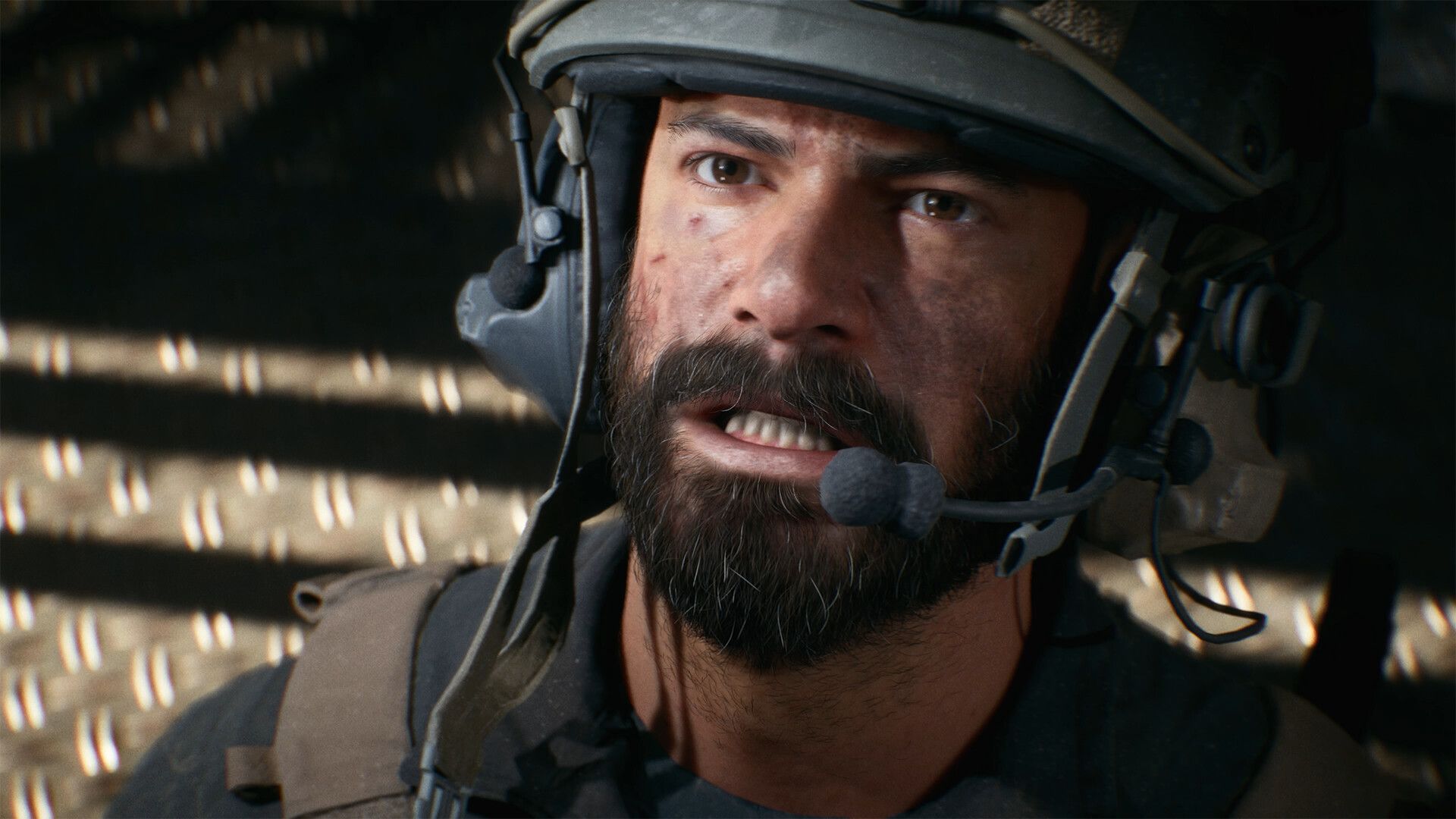 A bearded soldier in Battlefield 6