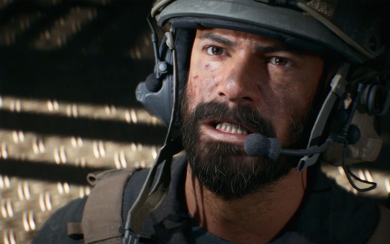 A bearded soldier in Battlefield 6