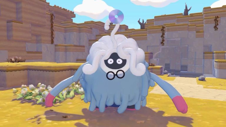 Professor Tangrowth in Pokemon Pokopia