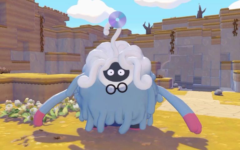 Professor Tangrowth in Pokemon Pokopia