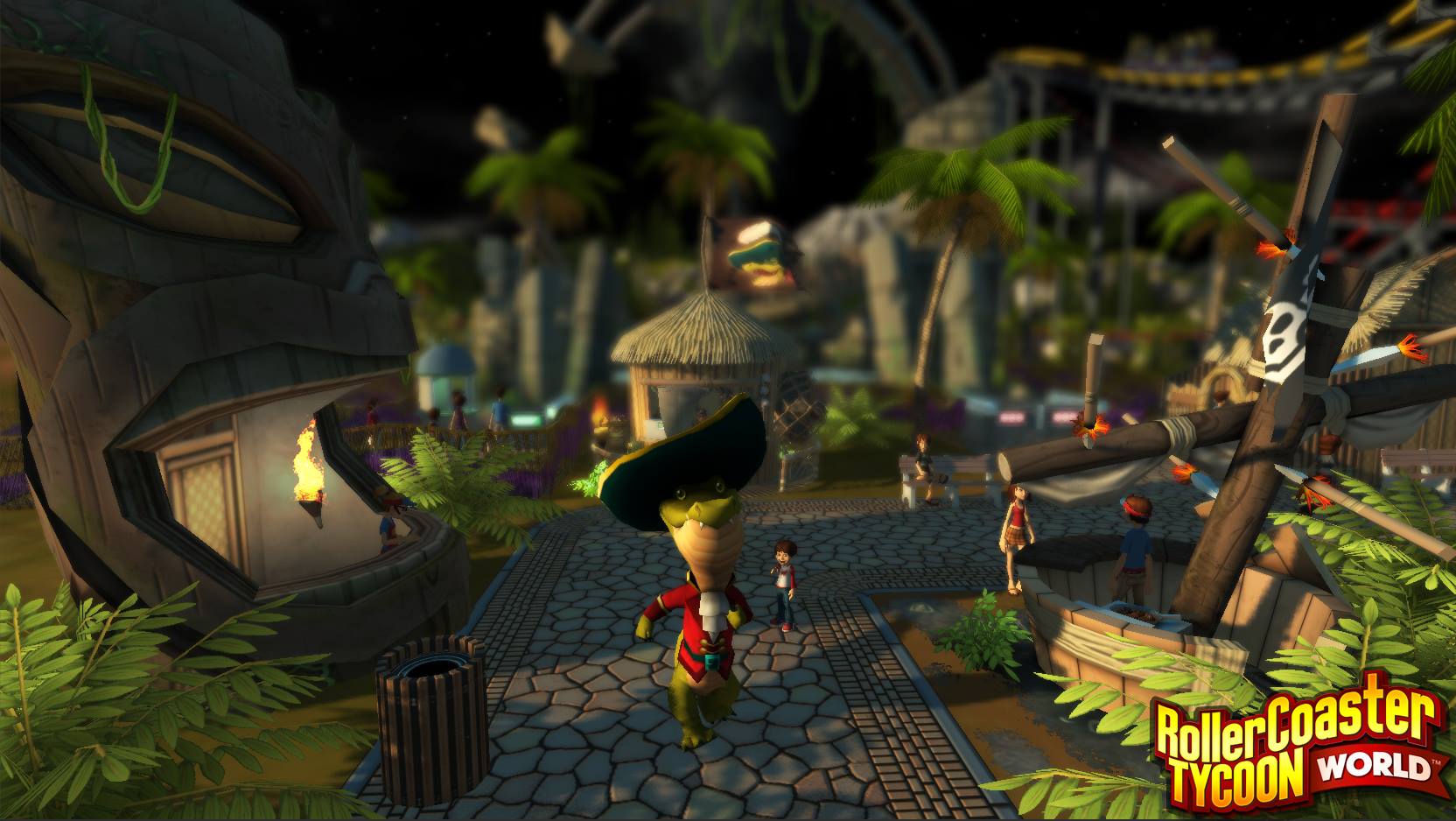 Rollercoaster Tycoon World Trailer