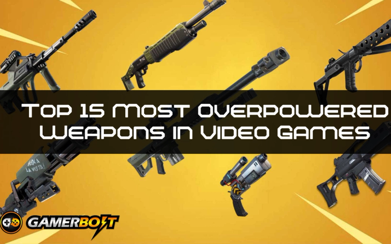 Top 15 Most Overpowered Weapons in Video Games