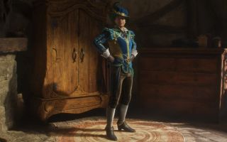 A character in foppish-looking clothing in Fable