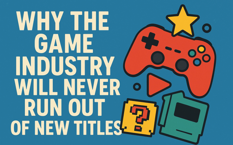 Why The Game Industry Will Never Run Out of New Titles