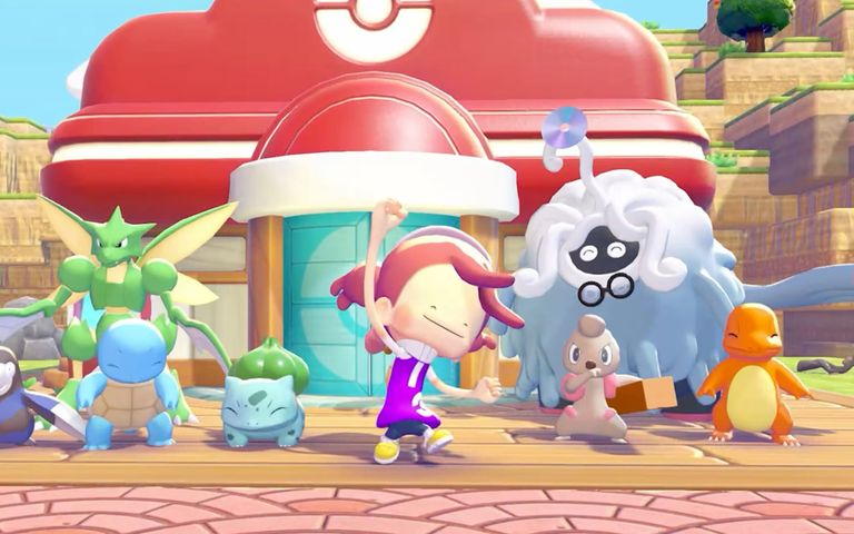 |The player character's Ditto and other Pokemon in Pokemon Pokopia