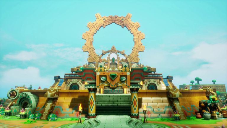 A temple in Fantasy LIfe i: The Girl Who Steals Time
