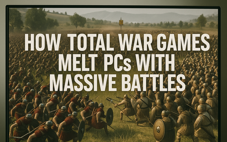 How Total War Games Melt PCs with Massive Battles