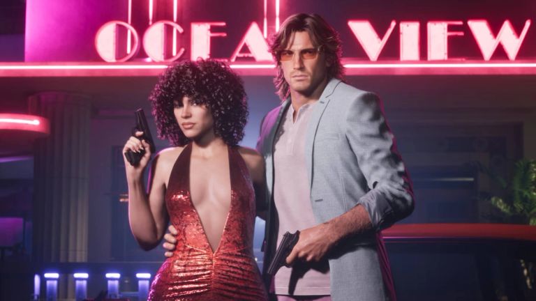 Lucia and Jason in alternate outfits in GTA 6
