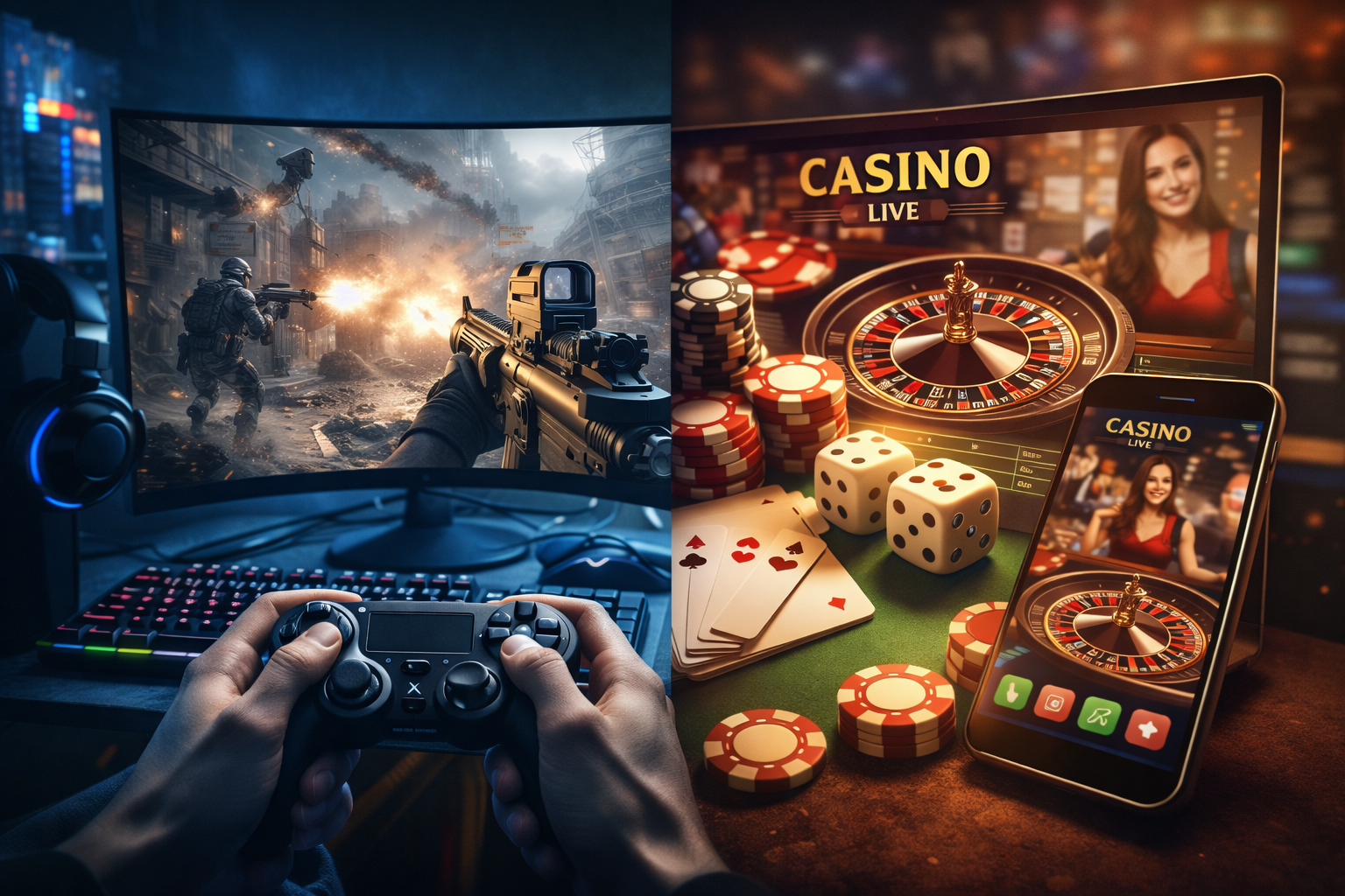 Why Online Casinos Are Attracting Hardcore Gamers