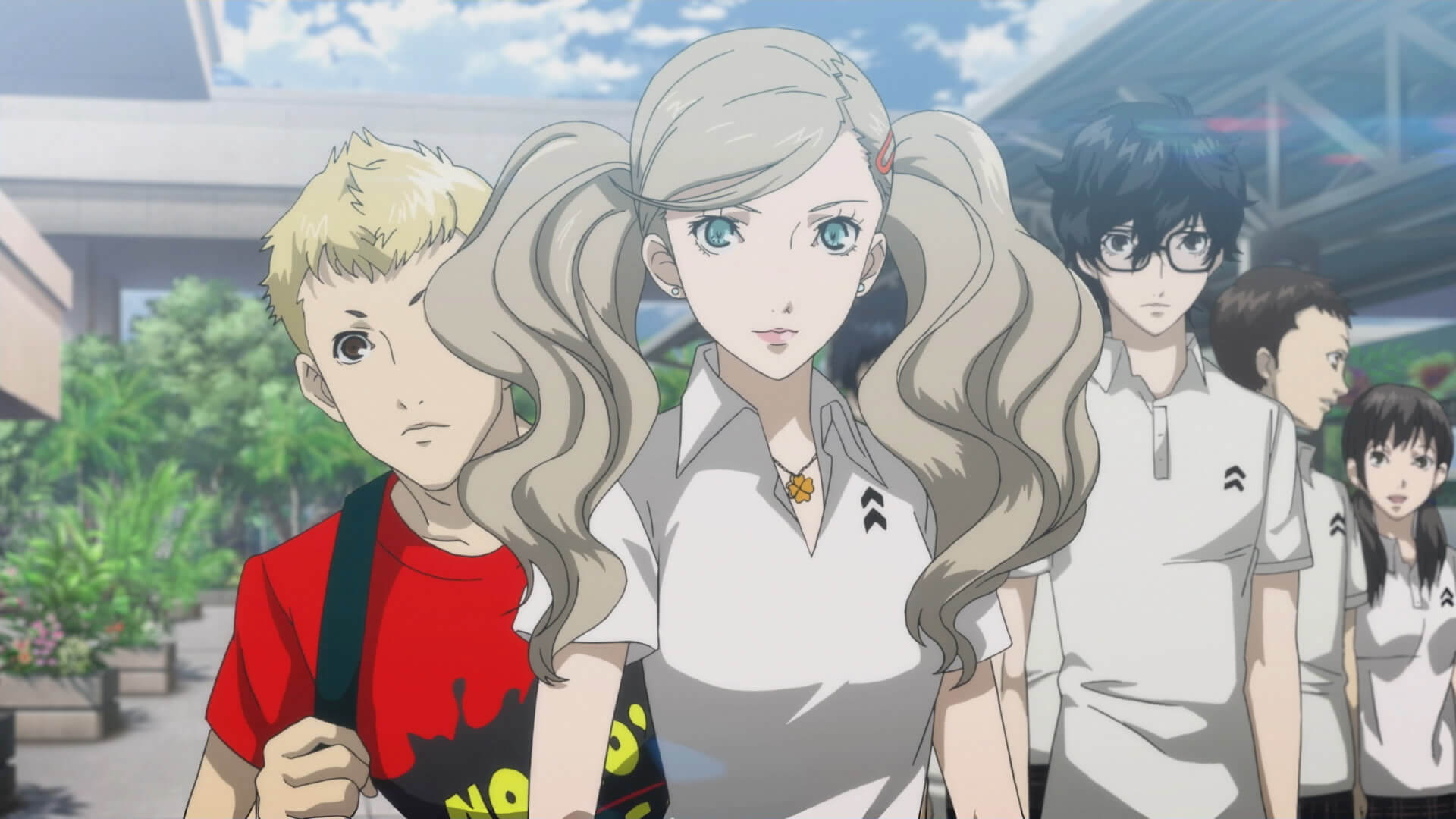 The cast of Persona 5, representing the Persona TV series
