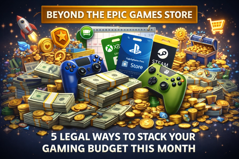 Beyond the Epic Games Store: 5 Legal Ways to Stack Your Gaming Budget This Month