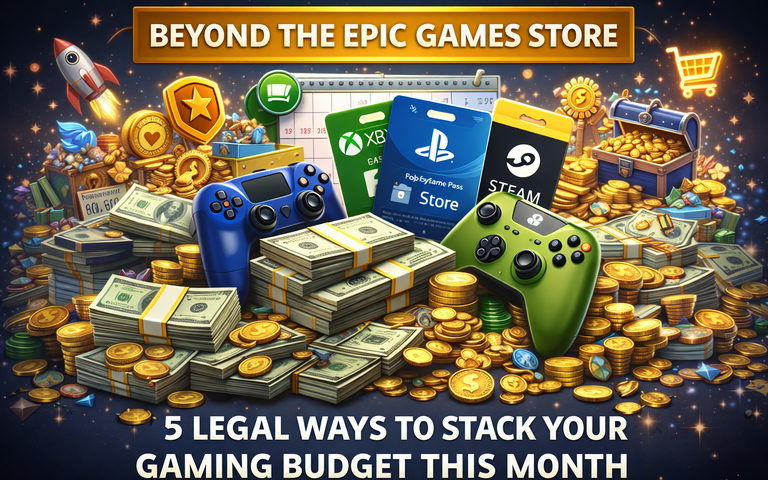 Beyond the Epic Games Store: 5 Legal Ways to Stack Your Gaming Budget This Month