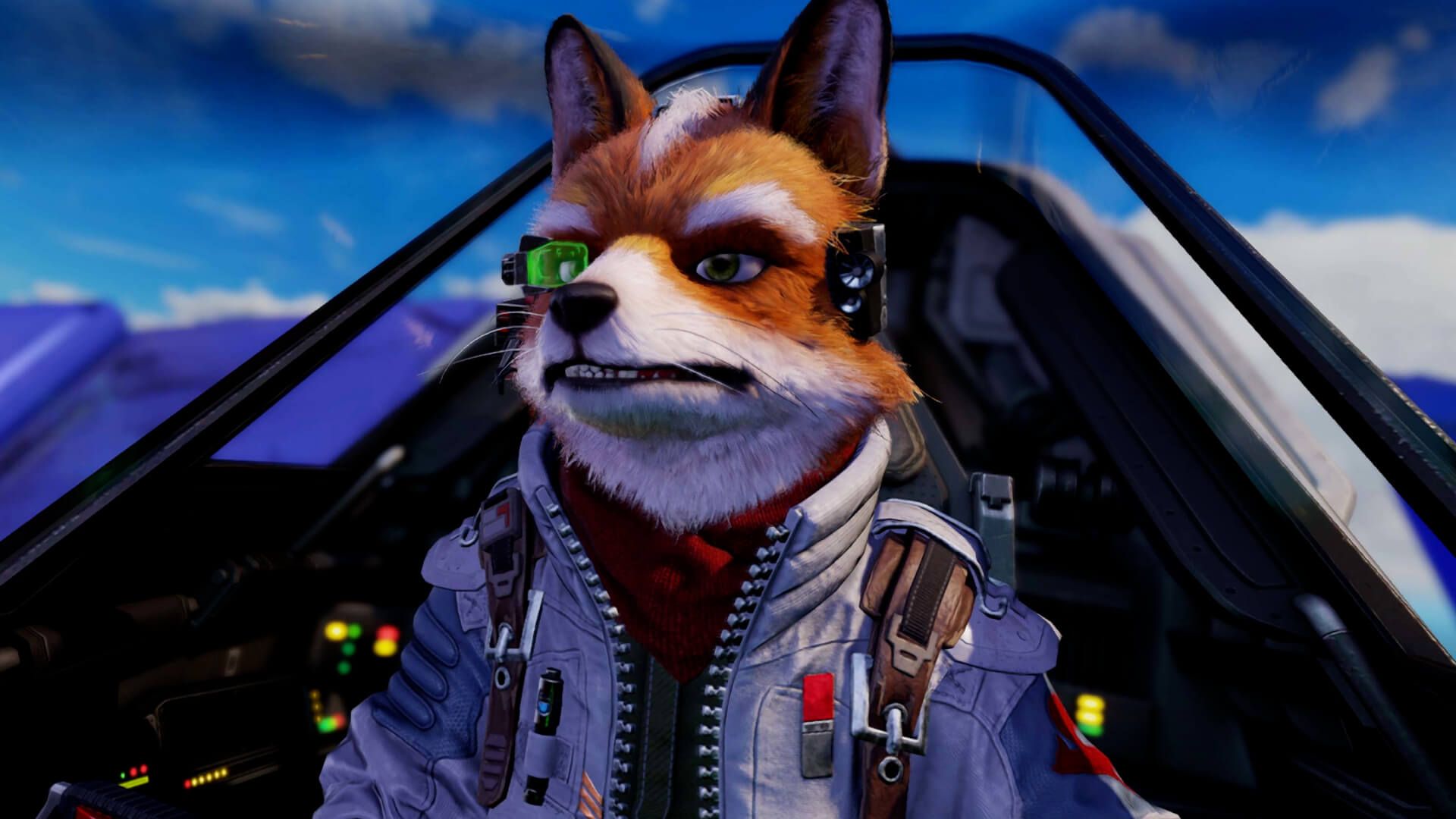 Fox in the Star Fox remake for Switch 2