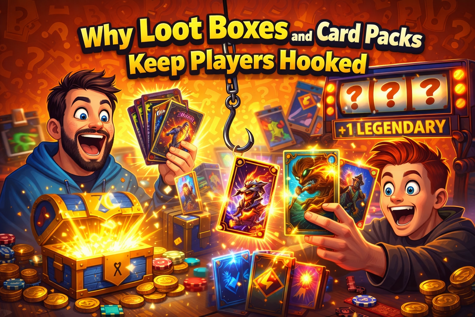 Why Loot Boxes and Card Packs Keep Players Hooked