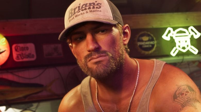 Jason Duval in a Leonida Keys bar in GTA 6