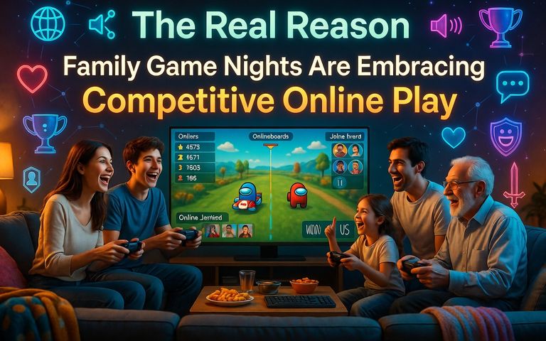 The Real Reason Family Game Nights Are Embracing Competitive Online Play