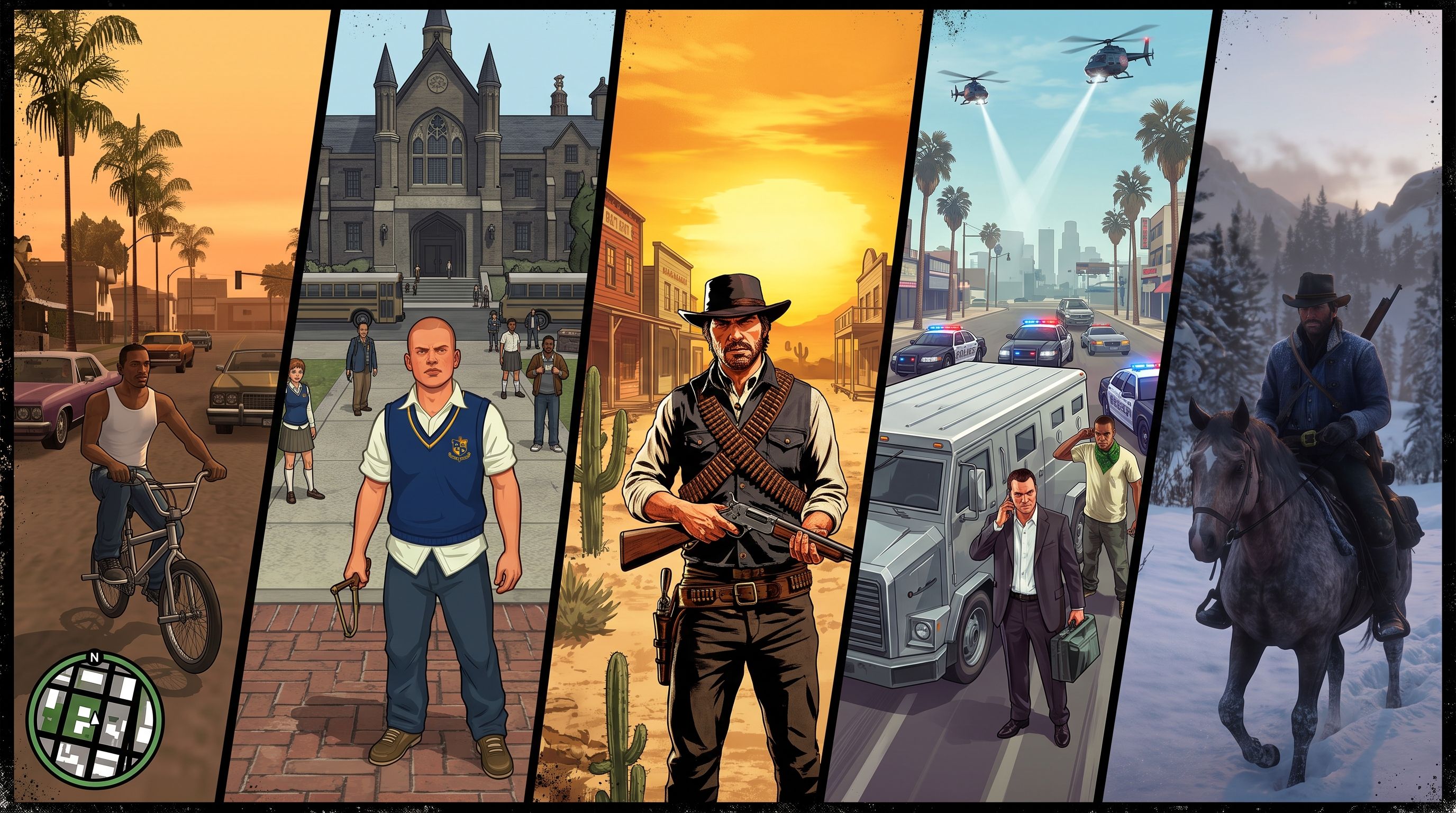 The 20 Best Rockstar Games of All Time