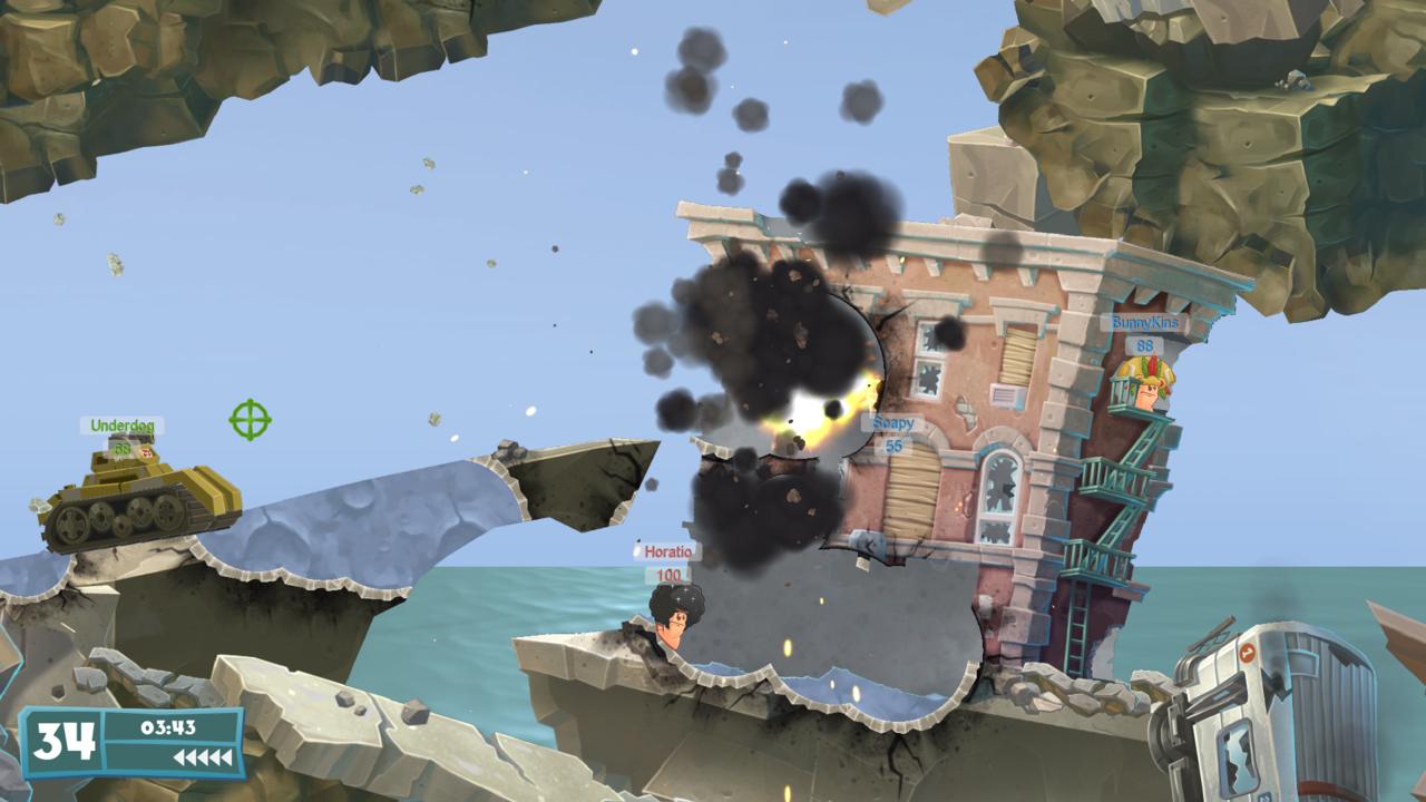 Worms WMD to Receive Free Forts Mode in PS4 Update