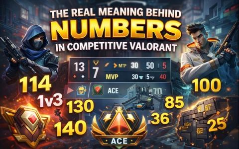 The Real Meaning Behind Numbers in Competitive Valorant