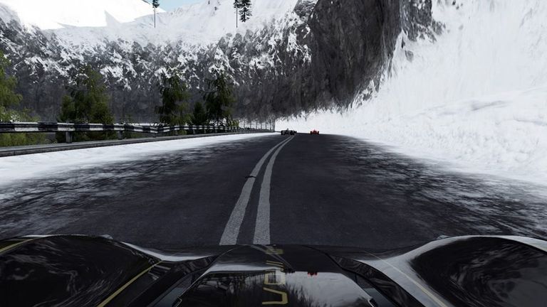 Project Cars snow