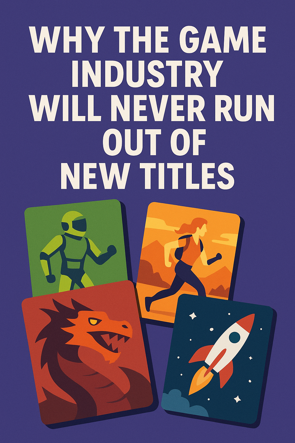 Why The Game Industry Will Never Run Out of New Titles