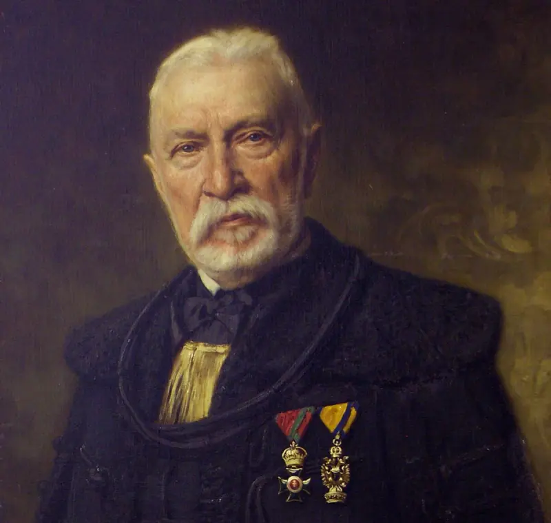 Lévay József portréja