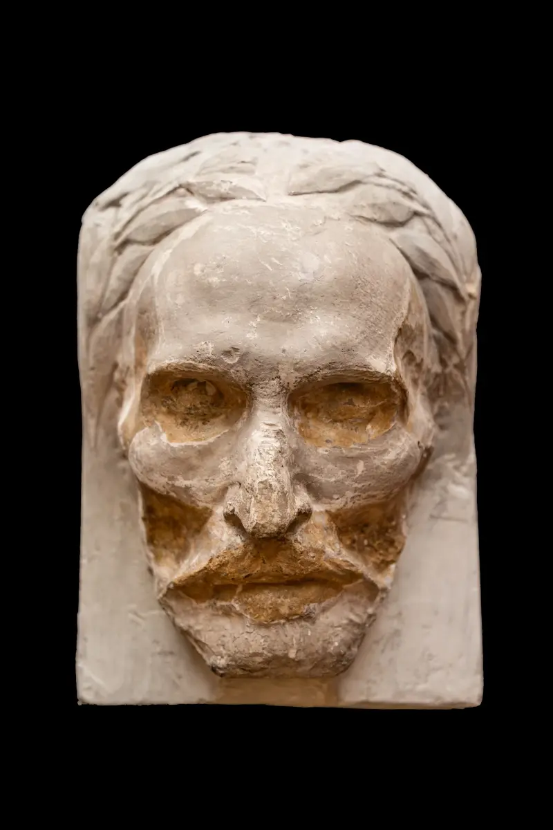 Lévay József halotti maszkja