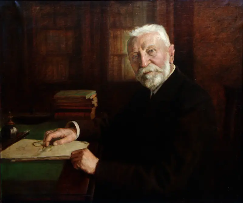 Lévay József portréja