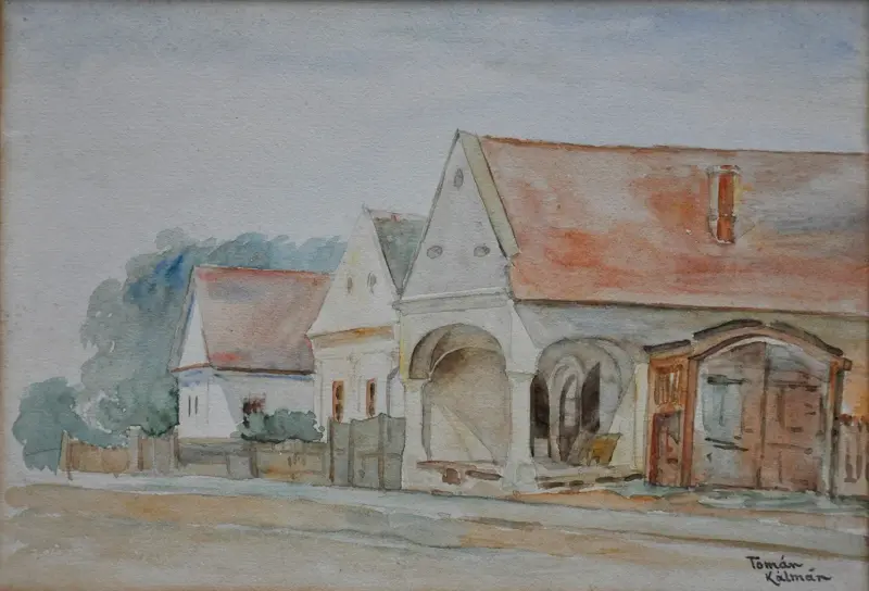 Tomán Kálmán festménye