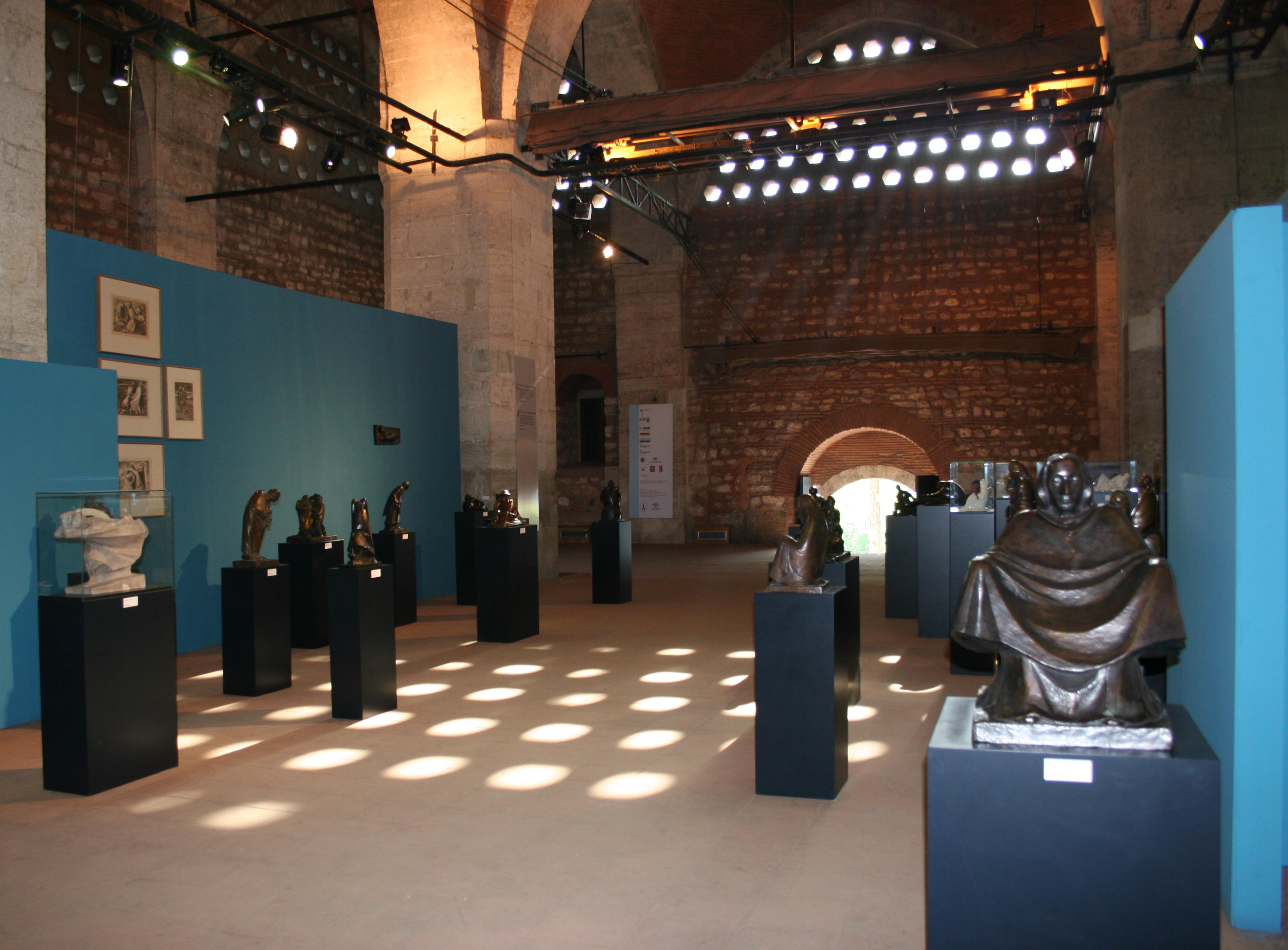 Blick in die Ausstellung Ernst Barlach in Istanbul