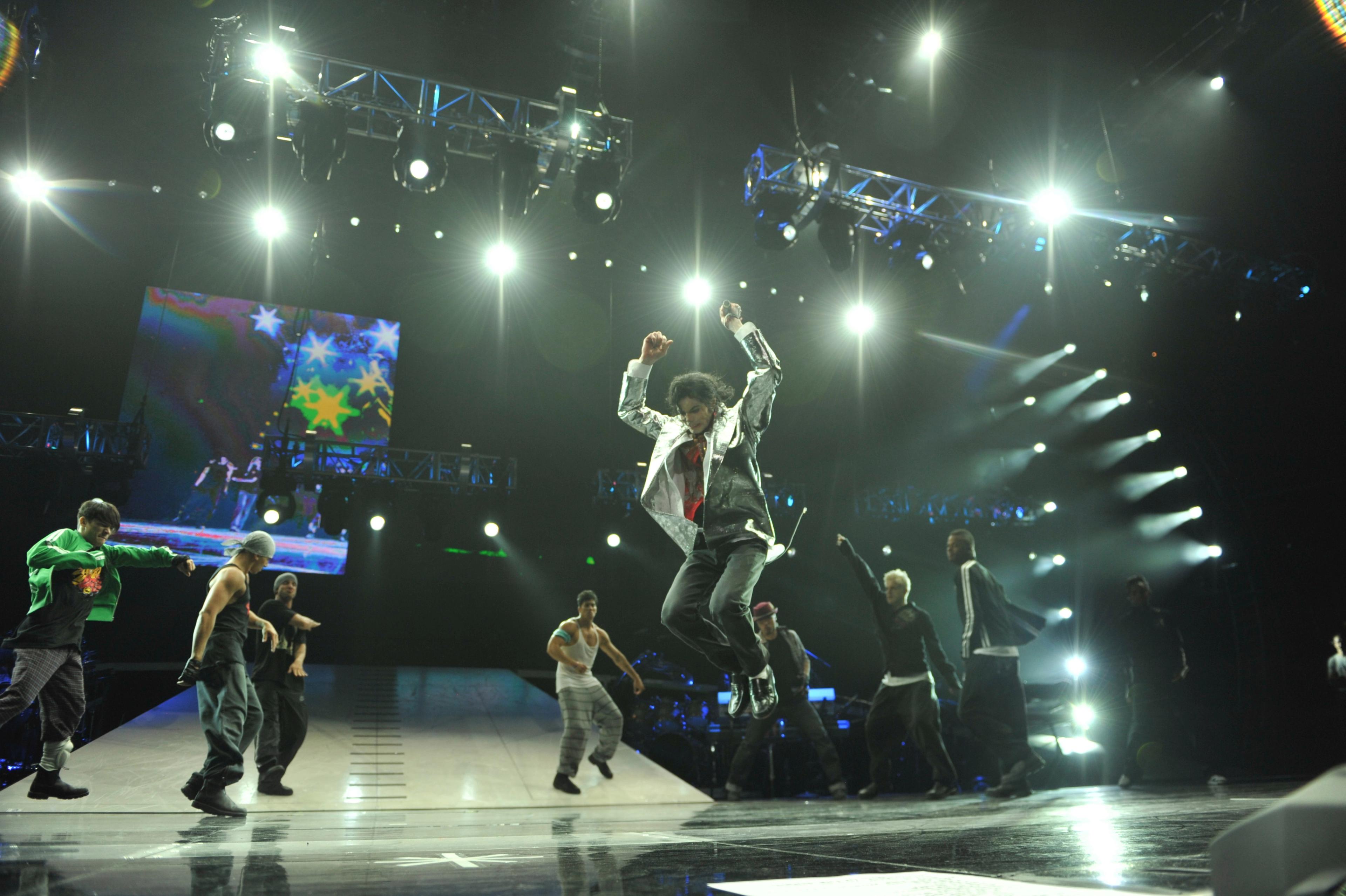 Michael Jackson Probenfoto zu This Is It 2009