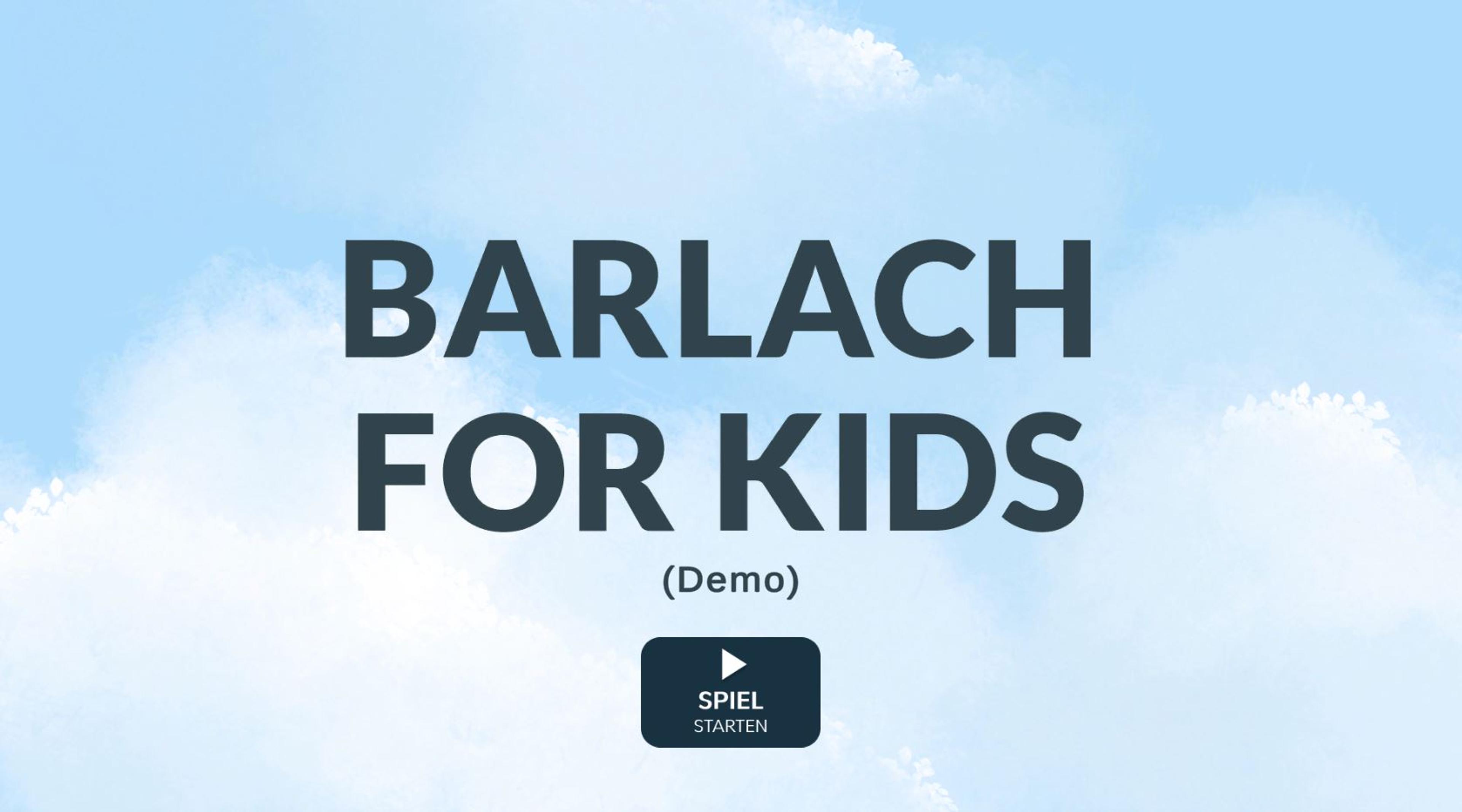 Startansicht Barlach Game