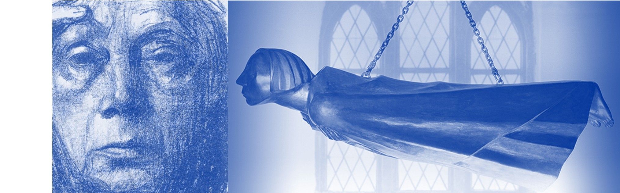 Banner Barlach und Kollwitz 