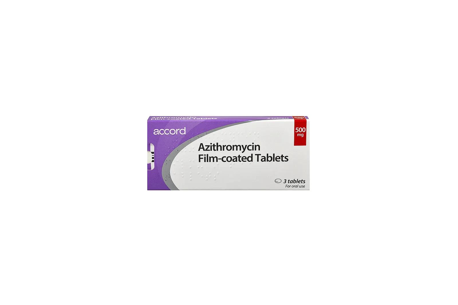 Azithromycin 500mg tablets pack