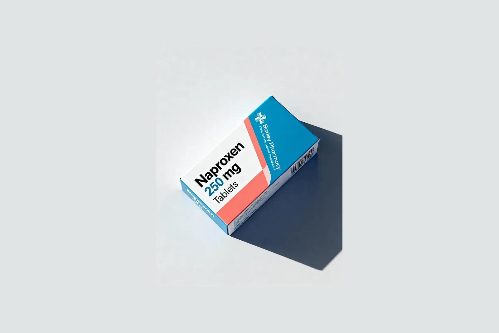 Naproxen 250mg tablets pack