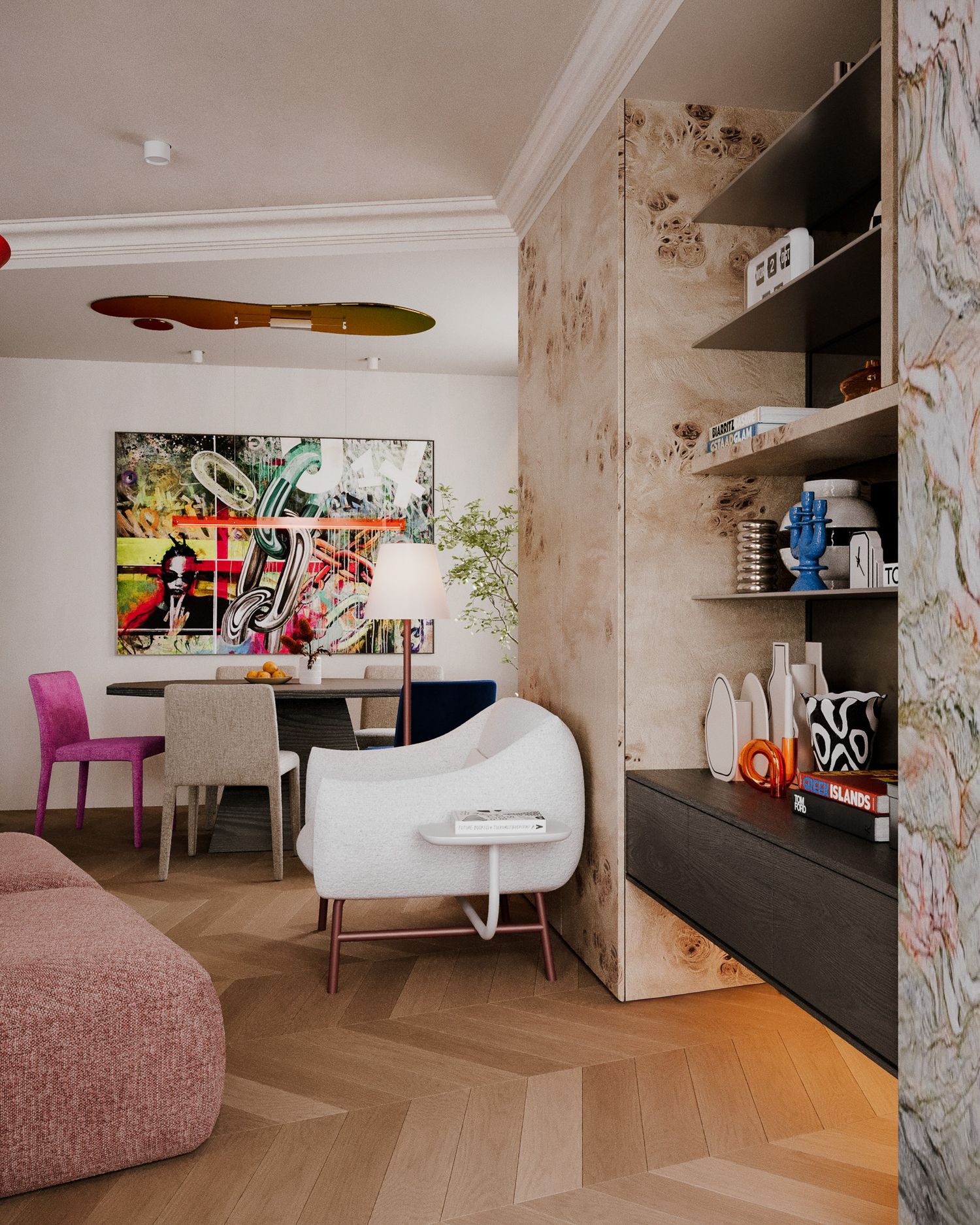 Apartament przyjemnie ostentacyjny — projektowanie wnętrz Wrocław, we.make (4)