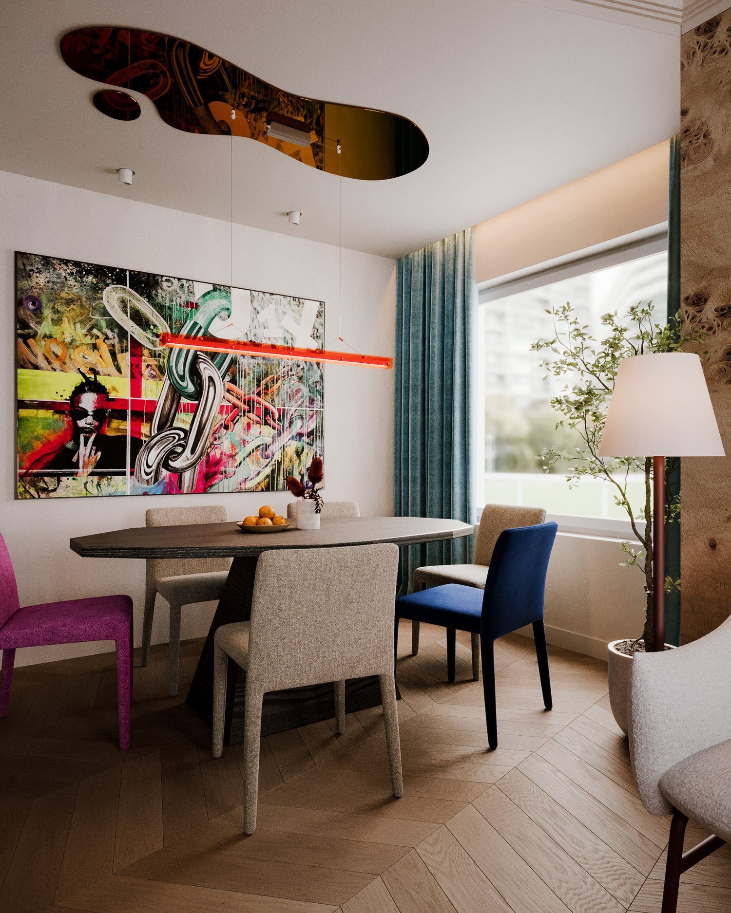 Apartament przyjemnie ostentacyjny — projektowanie wnętrz Wrocław, we.make (3)