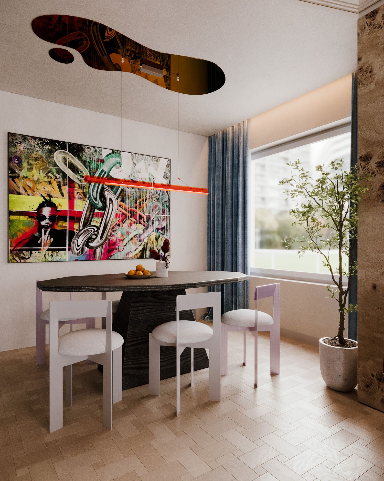 Apartament przyjemnie ostentacyjny — projektowanie wnętrz Wrocław, we.make (2)