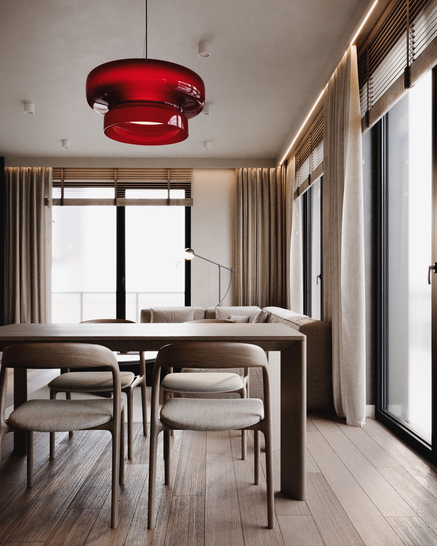 Nowoczesny apartament w Warszawie — projektowanie wnętrz Wrocław, we.make (4)
