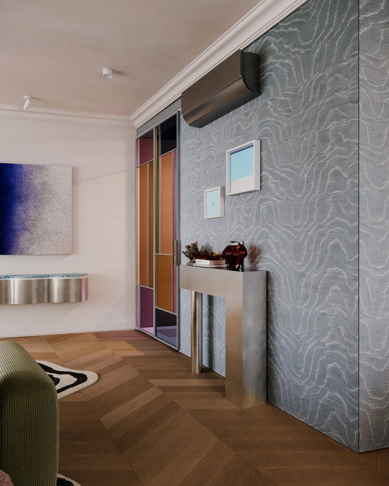 Apartament przyjemnie ostentacyjny — projektowanie wnętrz Wrocław, we.make (3)