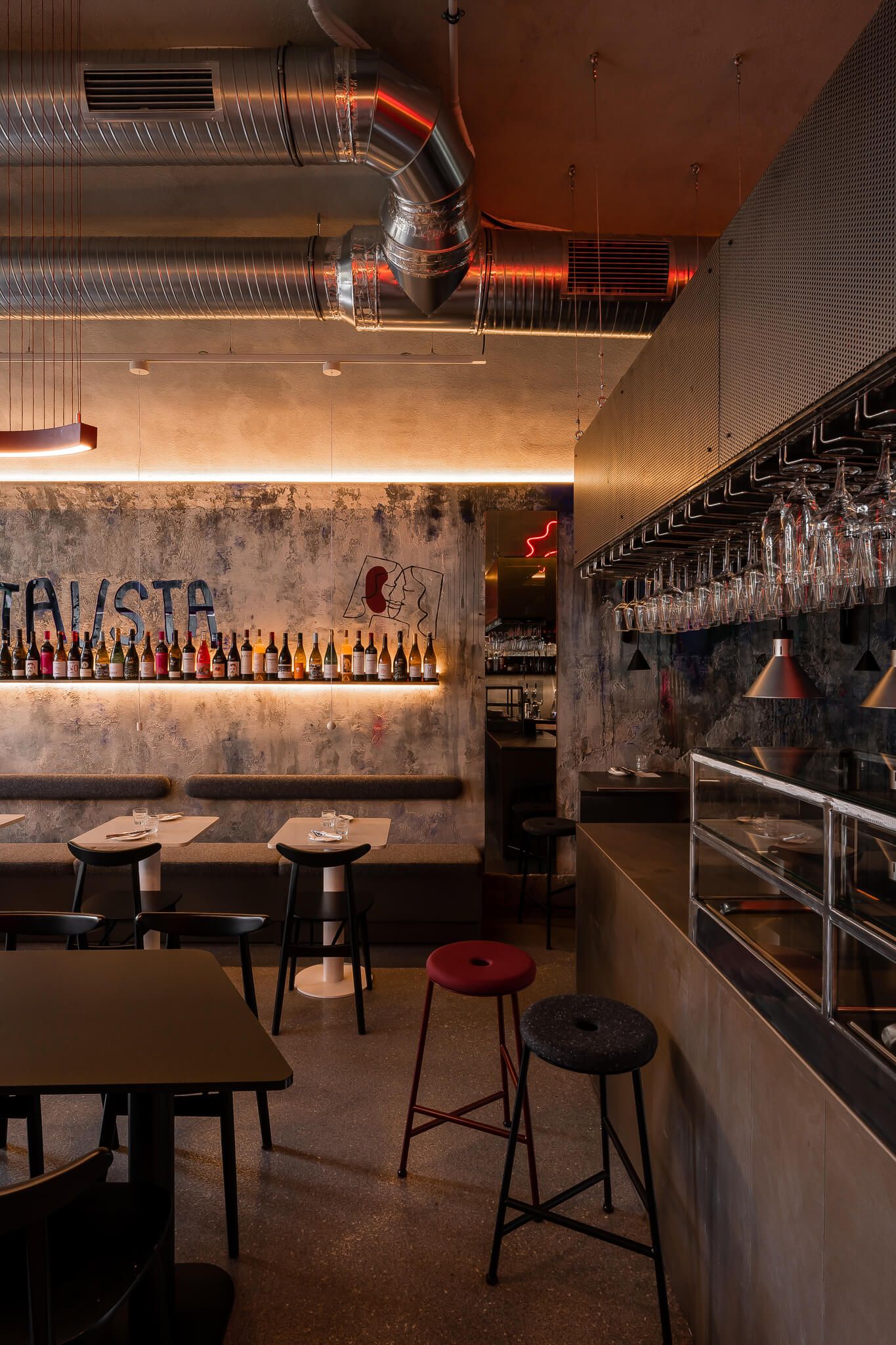 Restauracja Usta Usta — projektowanie wnętrz Wrocław, we.make (4)