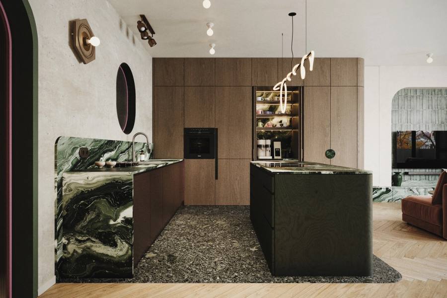 Nietuzinkowy apartament w historycznej kamienicy — Wrocław, we.make