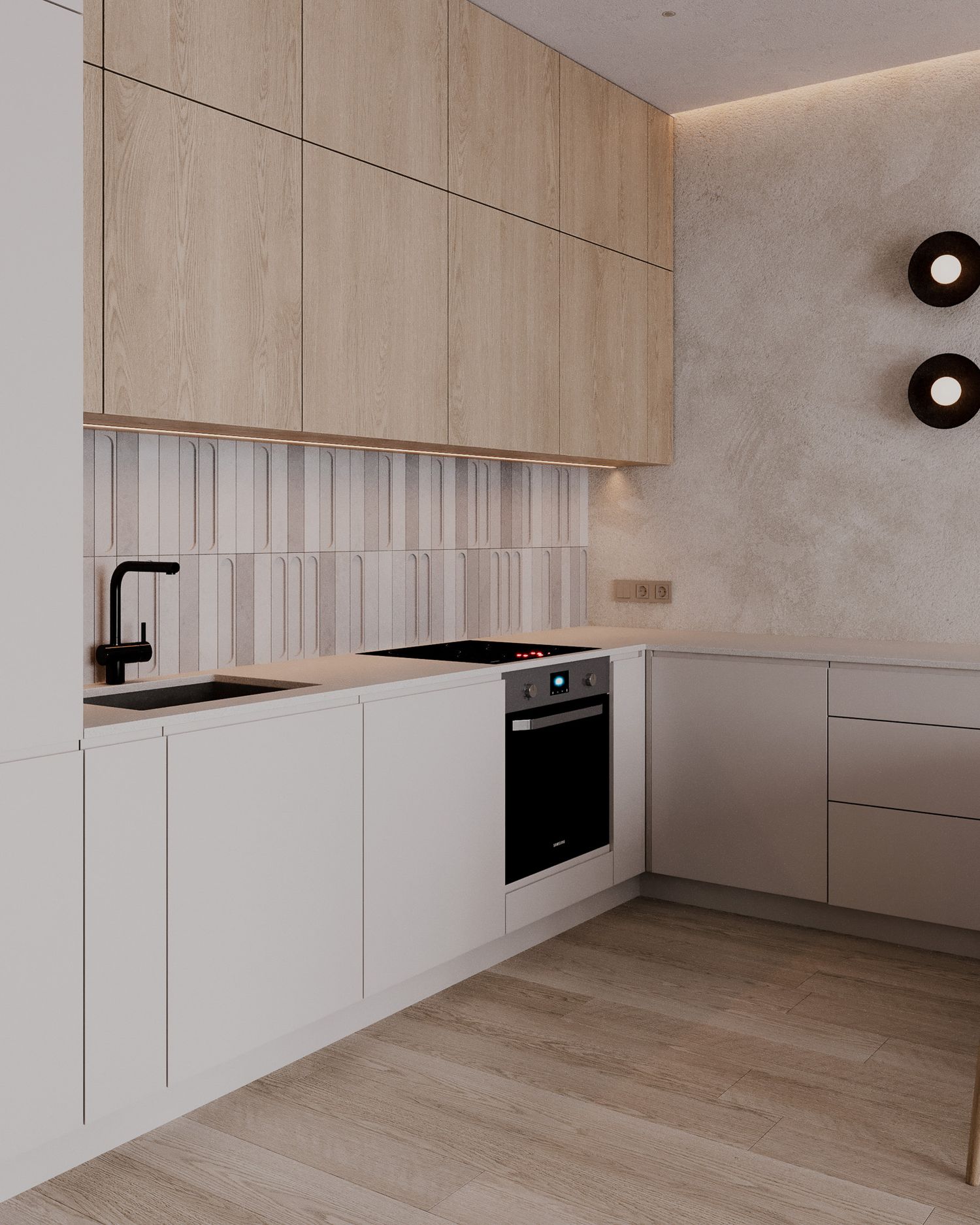 Minimalistyczny dom inspirowany japońskim stylem — projektowanie wnętrz Wrocław, we.make (4)
