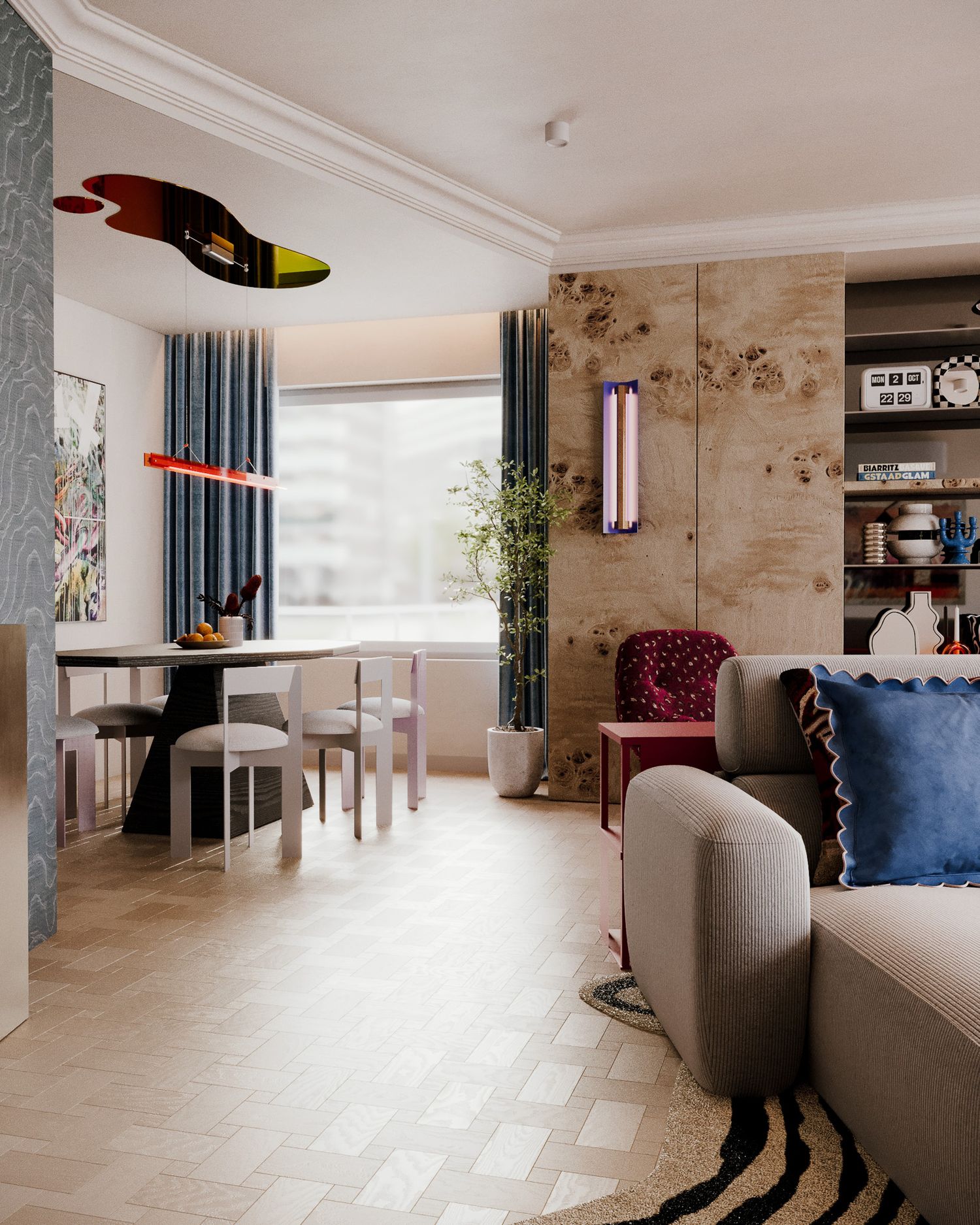 Apartament przyjemnie ostentacyjny — projektowanie wnętrz Wrocław, we.make (2)