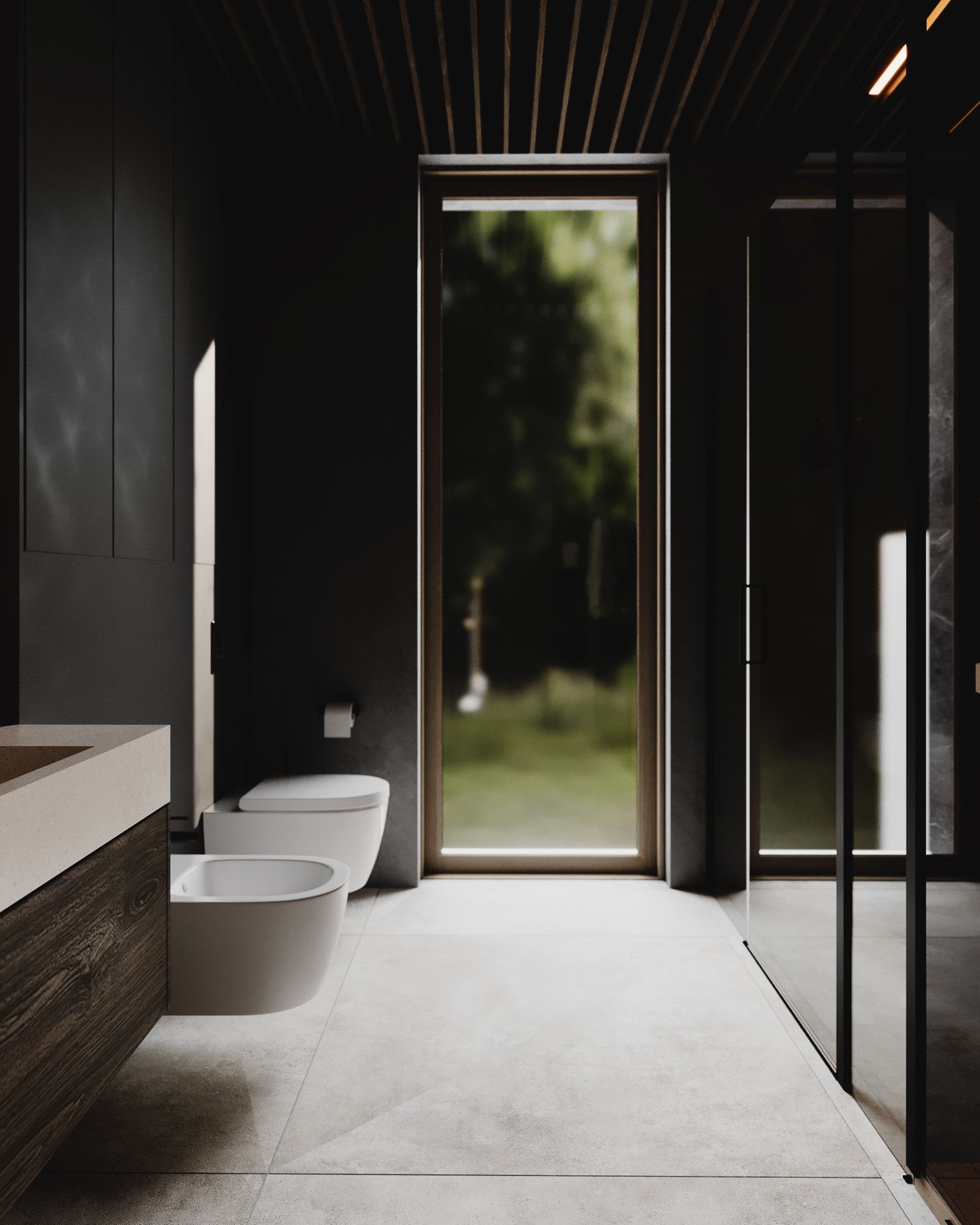 Nowoczesny dom pełen naturalnych materiałów — projektowanie wnętrz Wrocław, we.make (4)