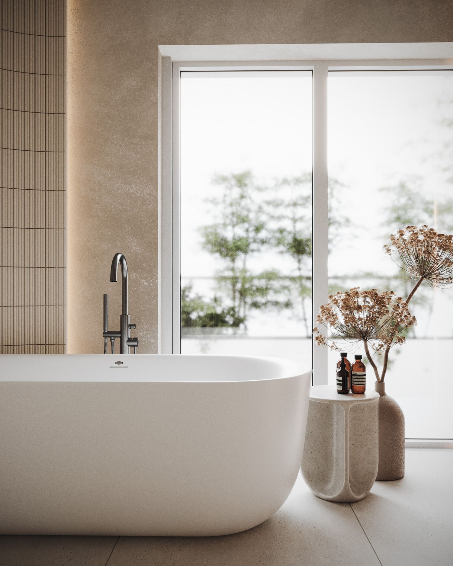 Apartament w stylu japandi z designerskim twistem — projektowanie wnętrz Wrocław, we.make (2)