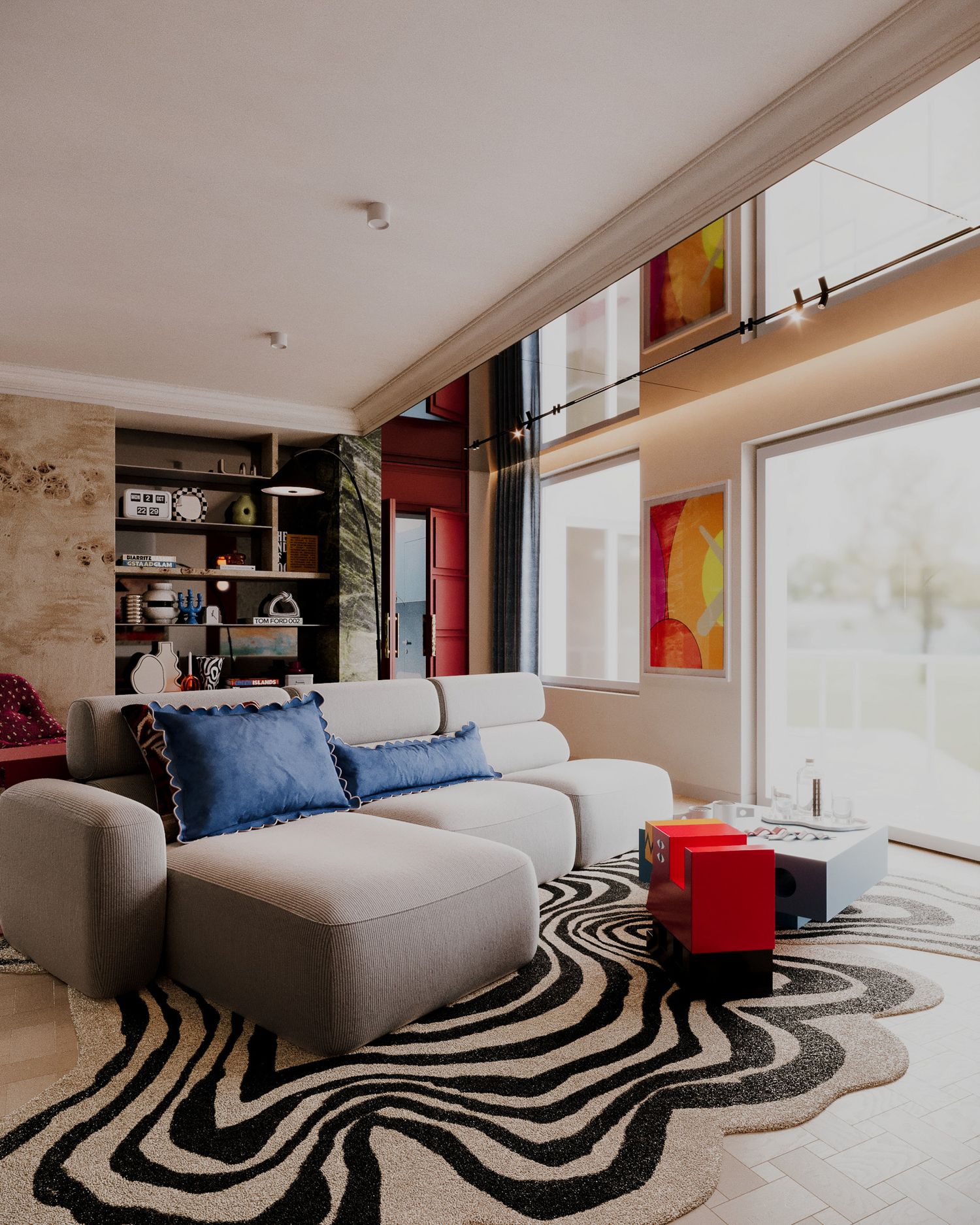 Apartament przyjemnie ostentacyjny — projektowanie wnętrz Wrocław, we.make (3)