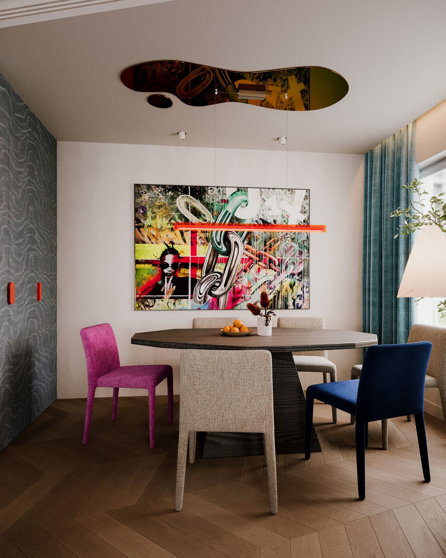 Apartament przyjemnie ostentacyjny — projektowanie wnętrz Wrocław, we.make (2)